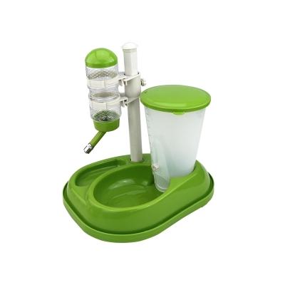 卡罗弗宠物自动喂食器和饮水器 绿色