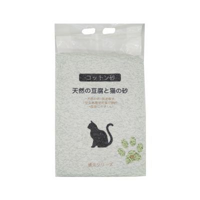通元 全天然豆腐猫砂 绿茶味 6L